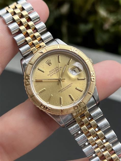 rolex datejust turn o graph acciaio oro 1991|Rolex Datejust Turn.